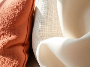 Texturi textile interioare interioare confortabile și diverse.