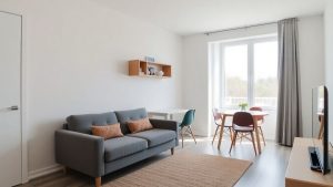 Mobilier inteligent pentru apartamente mici.